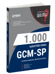 Produto Livro 1000 Questões Gabaritadas para GCM SP 2026 - Guarda Civil Metropolitano - Nova Concursos