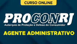 Curso online Curso Procon-RJ 2026 - Agente Administrativo - Nova Concursos