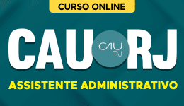 Capa do produto Curso CAU-RJ 2026 - Assistente Administrativo
