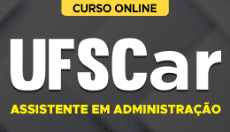 Capa do produto Curso UFSCar 2026 - Assistente em Administração