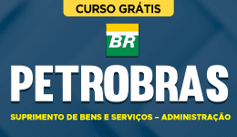 Capa do produto Curso Grátis Petrobras - Suprimento de Bens e Serviços – Administração