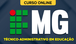 Capa do produto Curso IFMG 2026 - Técnico-Administrativo em Educação