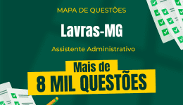 Produto Mapa de Questões Online - Pref. Lavras-MG - Assistente Administrativo - 8 Mil Questões - Nova Concursos