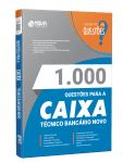 Produto Livro 1000 Questões Gabaritadas para CEF - Técnico Bancário Novo - Nova Concursos