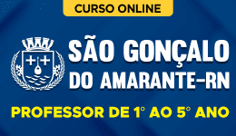 Capa do produto Curso Prefeitura de São Gonçalo do Amarante - RN - Professor de 1° ao 5° ano