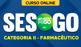 Curso online Curso SES-GO 2026 - Categoria II - Farmacêutico - Nova Concursos