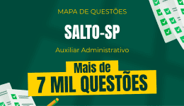 Produto Mapa de Questões Online - Pref.Salto-SP - Auxiliar Administrativo - 7 Mil Questões - Nova Concursos