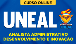 Curso online Curso UNEAL 2026 - Analista Administrativo - Desenvolvimento e Inovação - Nova Concursos