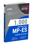 Produto Livro 1000 Questões Gabaritadas para MP-ES - Agente de Apoio - Nova Concursos