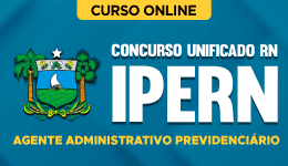 Curso online Curso Concurso Unificado RN 2026 - IPERN - Agente Administrativo Previdenciário - Nova Concursos
