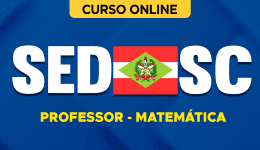 Curso online Curso SED-SC 2026 - Professor - Matemática - Nova Concursos
