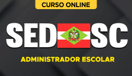 Curso online Curso SED-SC 2026 - Administrador Escolar - Nova Concursos