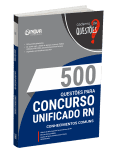 Produto Livro 500 Questões Gabaritadas para Unificado RN - Conhecimentos Comuns - Nova Concursos