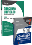 Produto Combo Unificado RN 2026 - Assistente Técnico Previdenciário - Nova Concursos