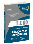 Produto Livro 1.000 Questões Gabaritadas de Conteúdos Básicos para Concursos - Nova Concursos
