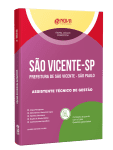 Produto Apostila Prefeitura de São Vicente - SP 2026 - Assistente-Técnico de Gestão - Nova Concursos