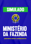 Produto Simulado - Ministério da Fazenda - Assistente Técnico Administrativo - Nova Concursos