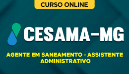 Capa do produto Curso Cesama-MG 2026 - Agente em Saneamento - Assistente Administrativo