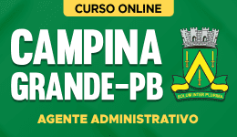 Curso online Curso Prefeitura de Campina Grande - PB 2026 - Agente Administrativo - Nova Concursos