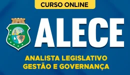 Curso online Curso ALECE 2026 - Analista Legislativo - Gestão e Governança - Nova Concursos