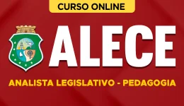 Curso online Curso ALECE 2026 - Analista Legislativo - Pedagogia - Nova Concursos
