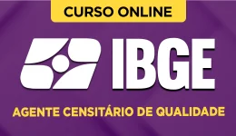 Curso online Curso IBGE - Censo 2027 - Agente Censitário de Qualidade - Nova Concursos