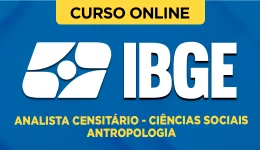 Curso online Curso IBGE - Censo 2027 - Analista Censitário - Ciências Sociais/Antropologia - Nova Concursos