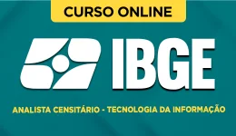 Curso online Curso IBGE - Censo 2027 - Analista Censitário - Tecnologia da Informação - Nova Concursos