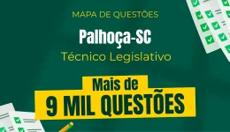 Produto Mapa de Questões Online - Câm. Palhoça-SC - Técnico Legislativo - 9 Mil Questões - Nova Concursos
