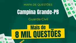 Produto Mapa de Questões Online - Pref. Campina Grande-PB - Guarda Civil Municipal - 8 Mil Questões - Nova Concursos