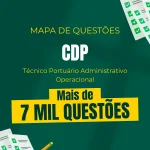 Produto Mapa de Questões Online - CDP - Técnico Portuário Administrativo - Operacional - 7 Mil Questões - Nova Concursos