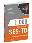 Produto Livro 1000 Questões Gabaritadas para SES-TO - Conhecimentos Gerais - Nova Concursos