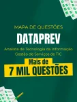 Produto Mapa de Questões Online - DATAPREV - Analista de Tecnologia da Informação - Gestão de Serviços de TIC - 7 Mil Questões - Nova Concursos