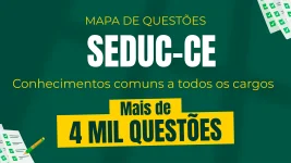 Produto Mapa de Questões Online - SEDUC-CE - Conhecimentos Comuns a Todos os Cargos - 4 Mil Questões - Nova Concursos