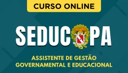 Curso online Curso SEDUC-PA 2026 - Assistente de Gestão Governamental e Educacional - Nova Concursos