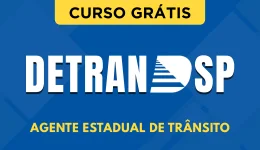Capa do produto Curso Grátis Detran SP - Agente Estadual de Trânsito