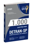 Produto Livro 1000 Questões Gabaritadas para DETRAN-SP - Agente Estadual de Trânsito - Nova Concursos