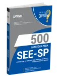 Produto Livro 1000 Questões Gabaritadas para SEE-SP - Professor de Ensino Fundamental e Médio - Conhecimentos Gerais - Nova Concursos