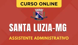Curso online Curso Prefeitura de Santa Luzia - MG 2026 - Assistente Administrativo - Nova Concursos
