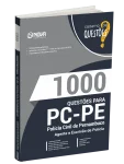 Produto Livro 1000 Questões Gabaritadas para PC-PE - Agente de Polícia - Nova Concursos