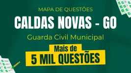 Produto Mapa de Questões Online - Pref. Caldas Novas - GO - Guarda Civil Municipal - 5 Mil Questões - Nova Concursos